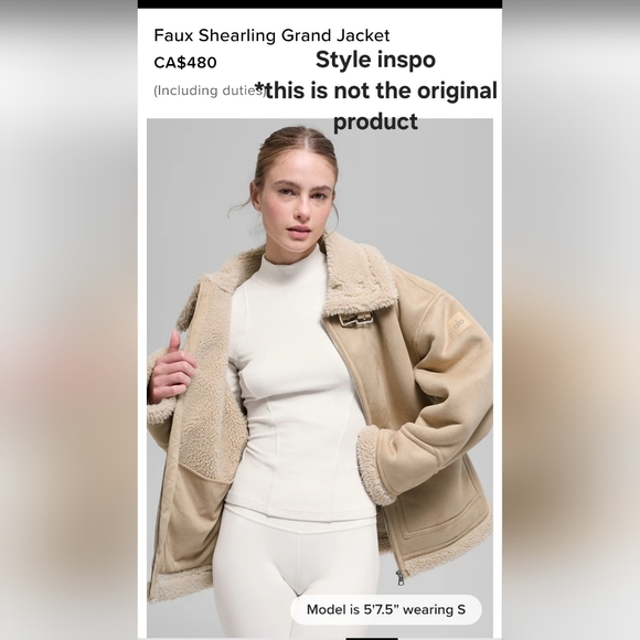 Vintage Genuine Leather Shearling Coat - Picture 6 of 16